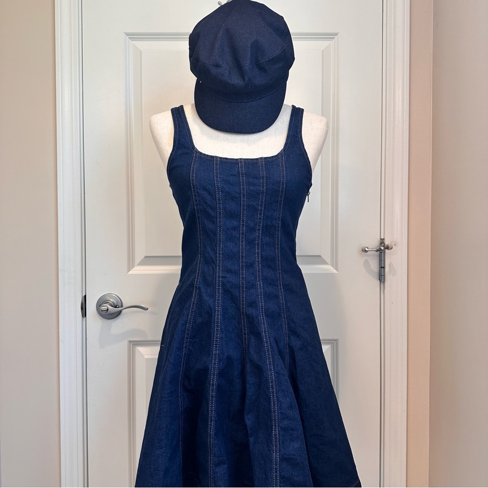 NWT Kate Spade New York Denim Mini Dress Size: Small US4 Spring/Summer/Vacation